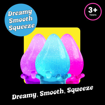 Schylling Needoh Dream Drop - Sensory Squeeze Toy With Dreamy Smooth Squeeze - 3' Tall - Color May Vary (Pack Of 1)