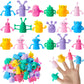 Junkin 40 Pcs Cute Finger Puppets Toys Finger Toys Of Monster Pattern Soft Rubber Finger Puppet Mini Stretchy Fidget Toy Finger