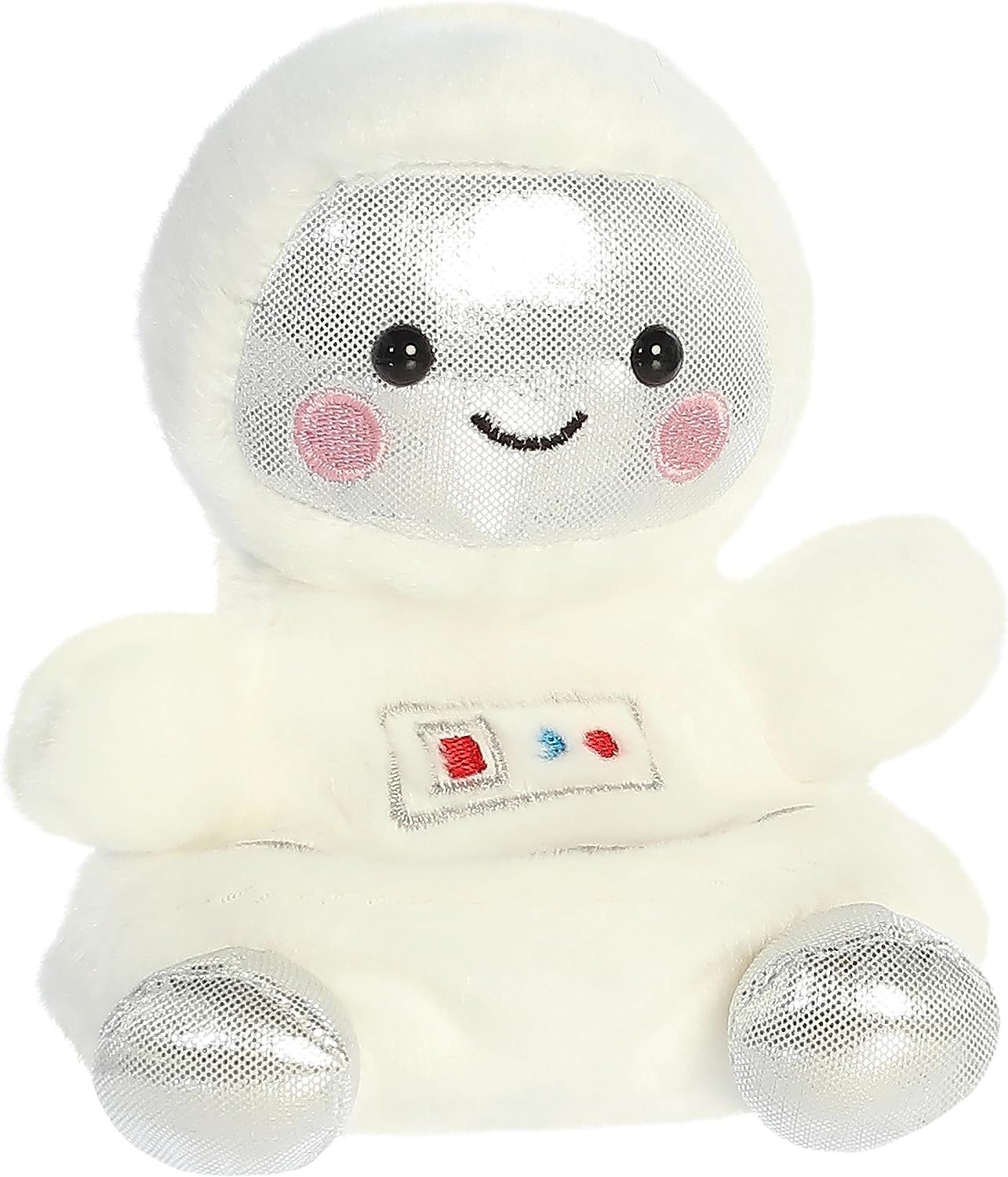 Aurora Adorable Palm Pals Set Of Two - Cosmo Astronaut And Mars Rocket Ship - Pocket Sized Fun!