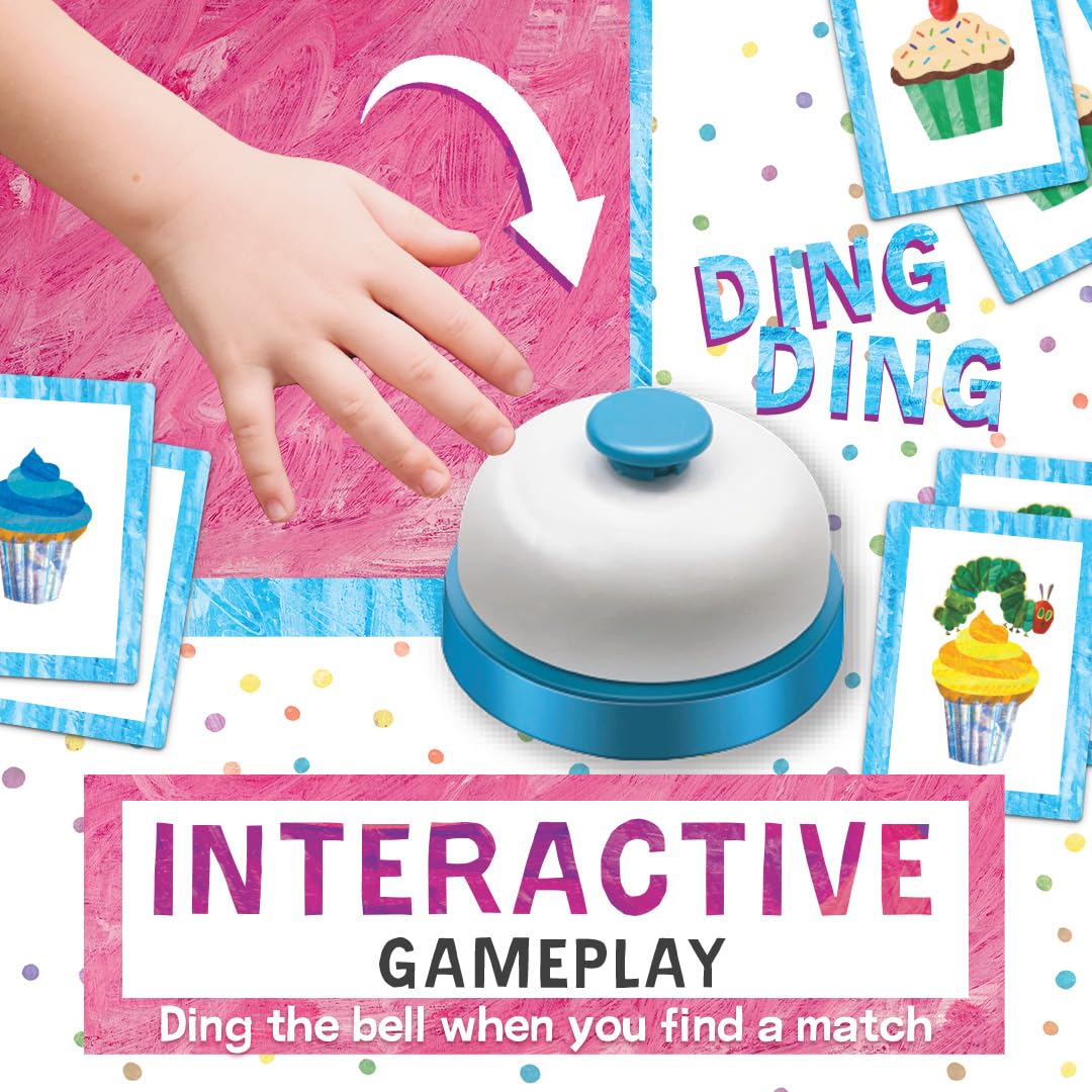 Briarpatch The Very Hungry Caterpillar Bakeshop Matching Game - Preschool Learning, Cardboard, One Size, Model 01227