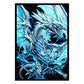 ArtDuel Yugioh Card Sleeves - White Dragon - 50ct