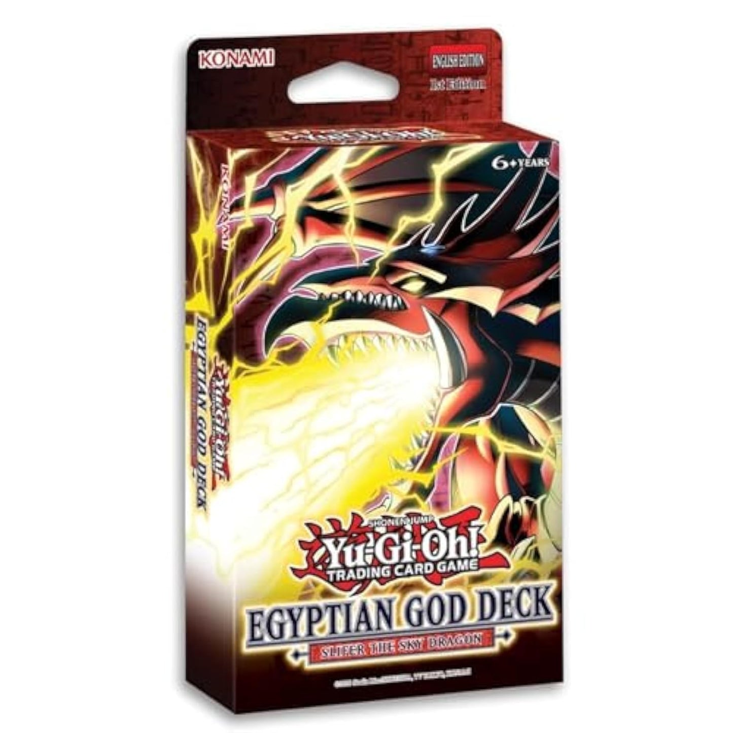 Yu-Gi-Oh! Trading Cards Cards: Egyptian God Slifer Deck, Multicolor