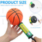 15Pcs 6'' Mini Basketball Balls Bulk Small Basketball Set with Pump, PVC Small Basketball for Over The Door Basketball Hoop Game
