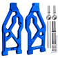 Gohobby Aluminum Front Lower Suspension Arms For Arrma Kraton 8S Blx 1/5 Scale Rc Truck (1 Pair), Replaces Ara330589 (Red)