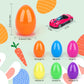 Konijiwa 12 Packs Prefilled Easter Eggs with Car Toys, Easter Basket Stuffer,Party Favors for Kids Classroom,Toys for 3+ Years O