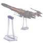 Brickvisions Display Stand For Lego 9493 75273 75301 75102 75218 X-Wing Starfighter, 75347 Tie Bomber, 75316 Mandalorian Starfig