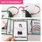 26Pcs/Set Gestures Kids Gifts English Flash Cards Pocket Card Educational Learning Baby Toys For Children Pre-Kindergarten