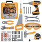 HYRENEE Kids Tool Set for Boys,Toddler Tool Set with Kids Tool Box & Electronic Toy Drill,Construction Pretend Play Tools for Ki
