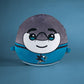 Sleep Squad San Jose Sharks Sj Sharkie 12'' Mascot Kiri Cloud Plushie - Official Nhl Plush