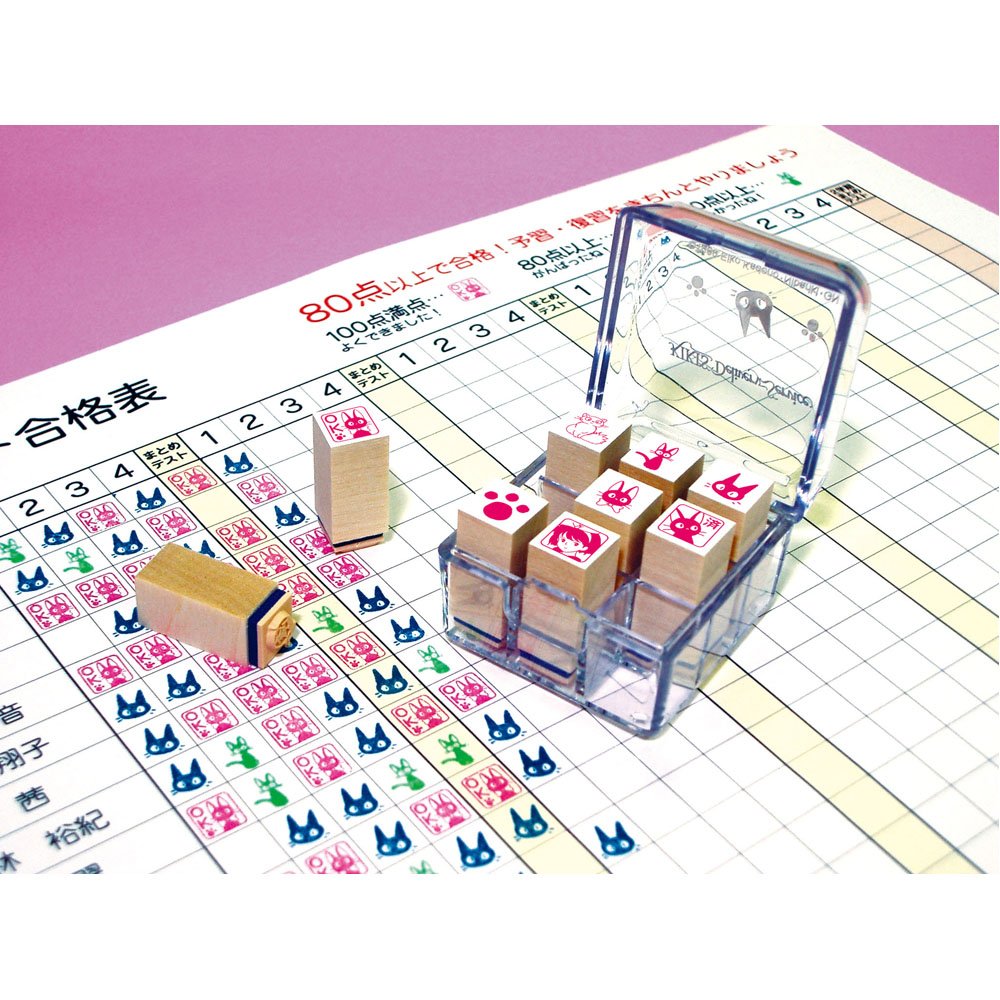 Beverly Ghibli Kikis Delivery Service Stamp Hanko Check Stamp CK9-004