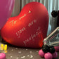 Huge Heart Balloons,63Inch Oversized Heart Balloons Mother'S Day Heart Balloons For Wedding Engagement Anniversary Valentines Da