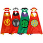 Riorand Superhero Capes For Kids,Superhero Costume For Girls Birthday Party Supplies,Christmas Halloween Dress Up For 3-10 Year 