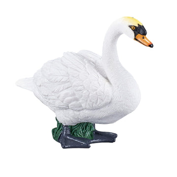 Mojo Mute Swan Realistic International Wildlife Hand Painted Toy Figurine