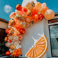 Voircoloria Burnt Orange Balloons, 66Pack 12Inch Retro Orange Latex Party Balloons For Wedding, Birthday, Graduation, Bridal Sho