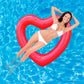 Red Heart Float mature-themed Heart Pool Floats  Water Fun Beach Party Toys for Aults Birthday Scene Layout Props.(47 in Red)