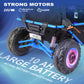 OTTARO 24V 4WD 10 AH Ride on Car Truck, Electric Car UTV 2 Seater for Kids with Metal Frame, Remote Control, Bluetooth-Purple
