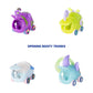 Ritzy Rollerz Toy Cars For Girls With Surprise Charms, 4Ever Friends, Four Cute Cars With Unique Fashion Finishes, 4 Pack