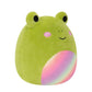 Squishmallows Original 8-Inch Doxl The Rainbow Frog - Official Jazwares Plush - Collectible Soft & Squishy Frog Stuffed Animal Toy - Add To Your Squad - Gift For Kids, Girls & Boys