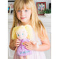 Dibsies Personalized Butterfly Snuggle Doll - 15 Inch (Blonde)