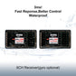 INJORA RC Transmitter 2.4GHz 6CH Controler and Receiver with Gyro Remote Inside Receiver for 1/8 1/10 RC Car Boat Tanks Crawler