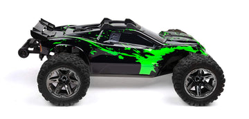 SummitLink Custom Body Muddy Green Over Black Style Compatible for Rustler 4X4, Rustler BL-2S, Rustler 4x4 Ultimate 1/10 Scale R
