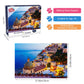 Jigsaw Puzzle 1000 Piece - Dreamy Positano - Signature Collection Twilight Sea Sight Large Puzzle Game Artwork For Adults Teens