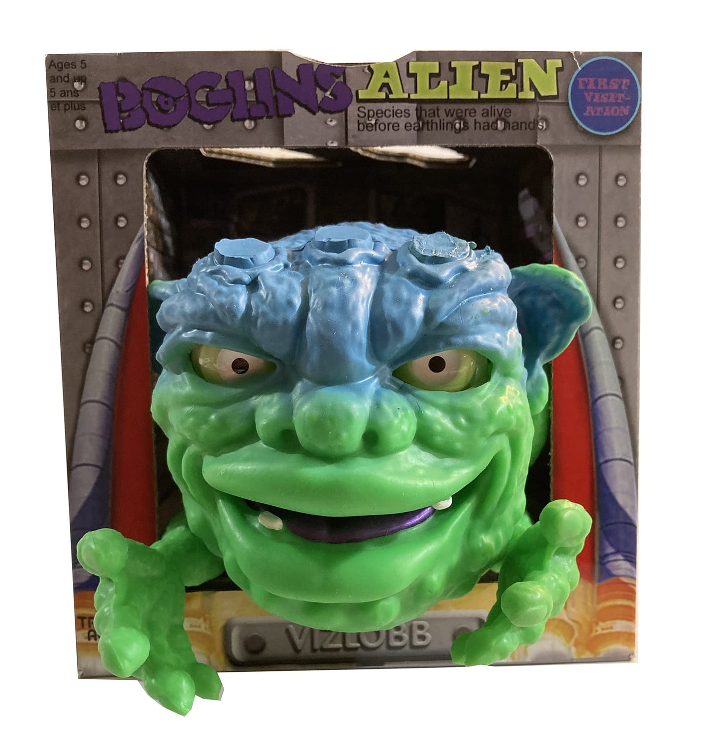 Boglins 8-Inch Foam Monster Puppet | Alien Vizlobb