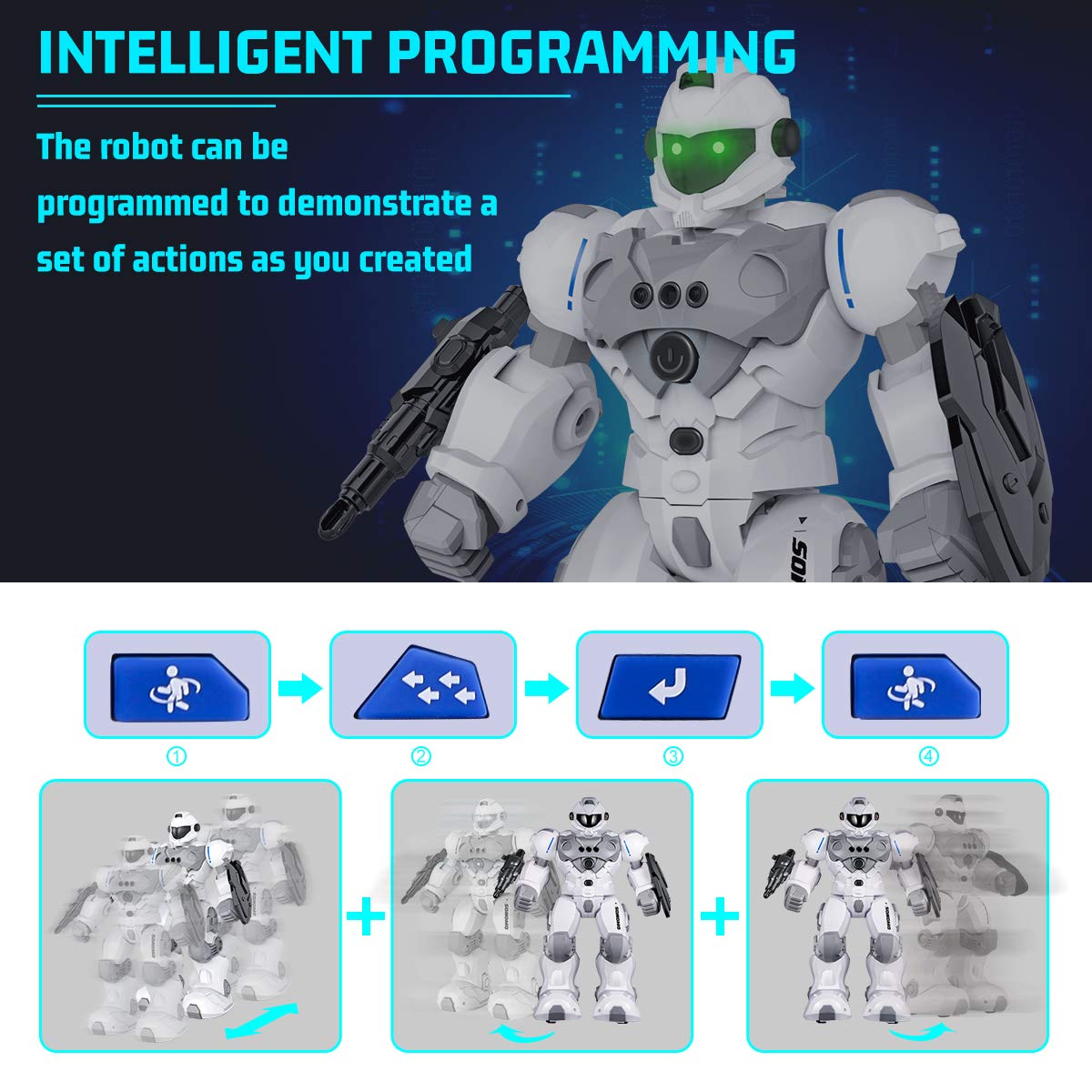 Intelligent Programmable RC Robot