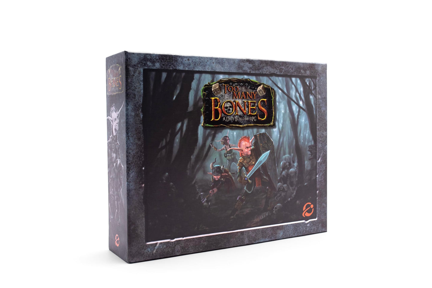 Chip Theory Games Too Many Bones Dice-Builder Roleplaying Game, Strategic Fantasy RPG Game for Adults, Teens Ages 14 and Up, 1-4