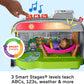Fisher-Price Little People Toddler Toy Light-Up Learning Camper Playset With Smart Stages, Figures & Accessories For Pretend Pla