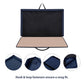 Becko US Jigsaw Puzzle Board - Portable Storage Case for Up to 1000 Pieces, Non-Slip Surface, Dark Blue & Khaki, Model WGPTB