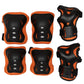 Lenexa Go Gro Adjustable Quad Roller Skate Bundle - Kids Roller Skates With Wrist Guards, Knee Pads, Elbow Pads, And Matching Ba