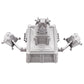 Tabletop Terrain protective coveringed Fortification by War Scenery for Wargames and RPGs 28mm 32mm Miniatures