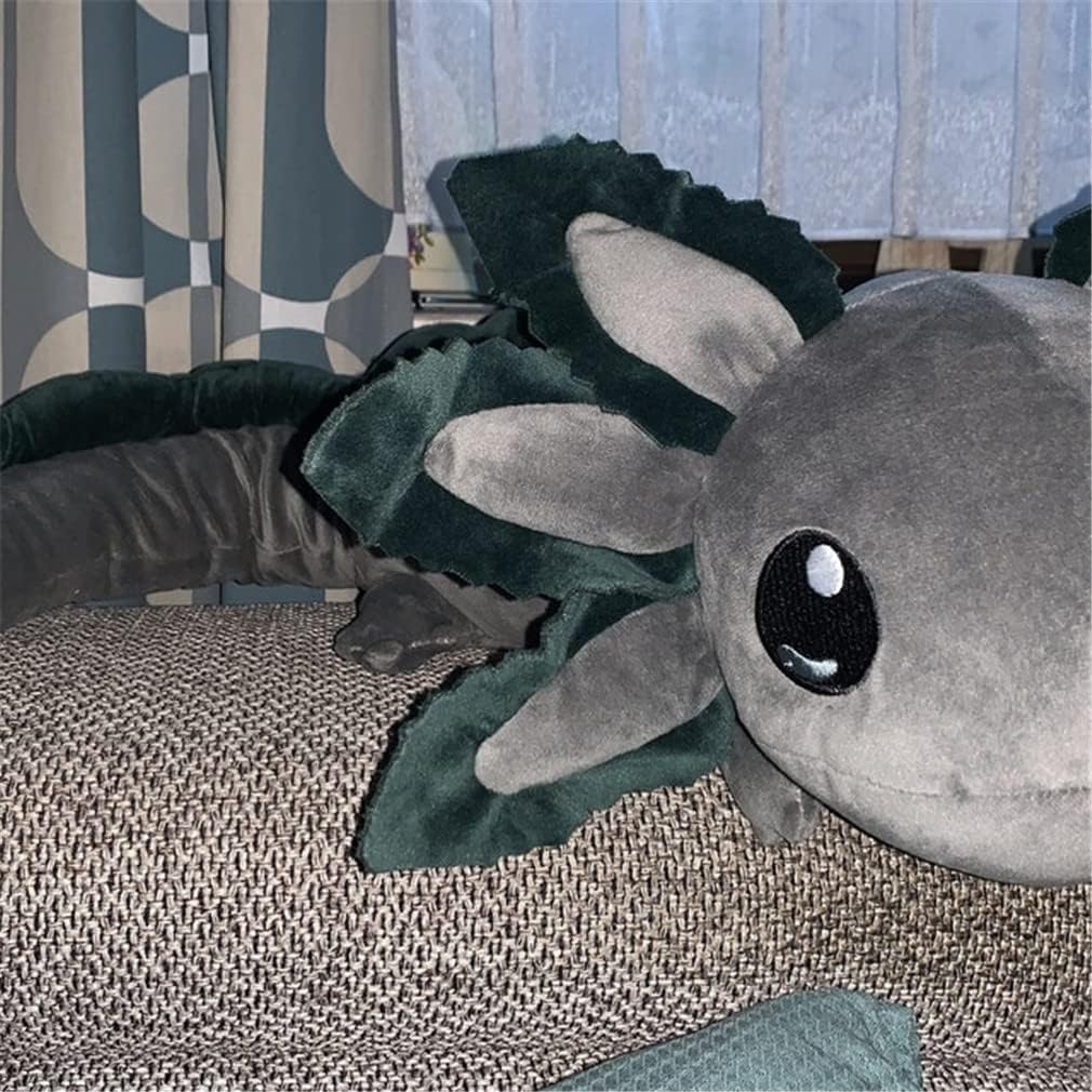 Lkmyhy 30    Weighted Axolotl Stuffed Animals For Adults & Kids, 5Lbs Large Weighted Axolotl Lap Animals Plush Gift For Valentin