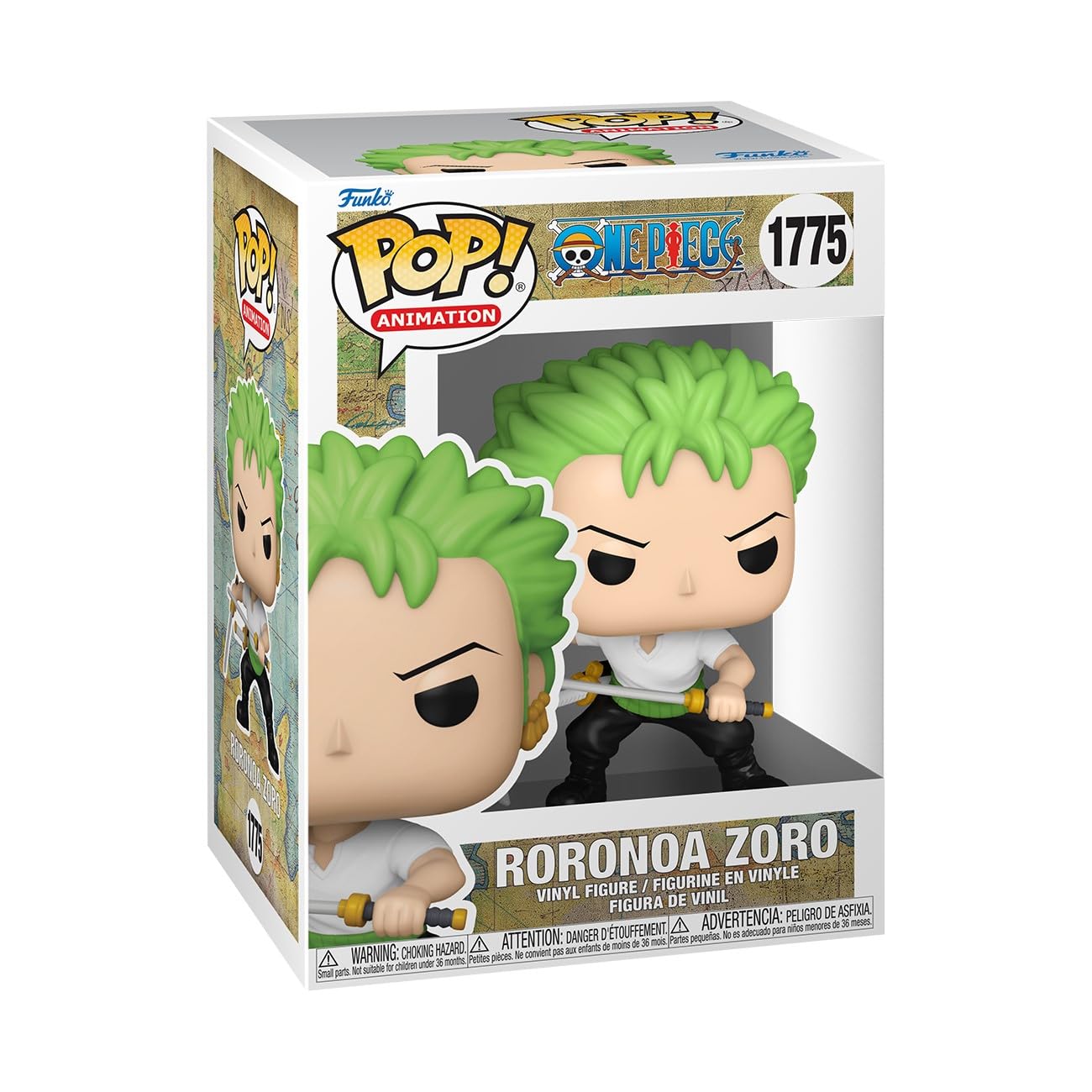 Funko POP Animation: Roronoa Zoro - One Piece - Collectable Vinyl Figure - Gift Idea - Official Merchandise - for Kids & mature-themeds - Anime Fans - Model Figure for Collectors