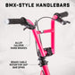 Mongoose Expo Kick Scooter, Bmx-Style Handlebar & Brake Cable Rotor, For Riders Ages 6 And Up, Rear Axle Pegs, 12-Inch Air Tires, Max. Weight Of 175 Lbs., Pink/Black