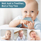 2 Packs Baby Teether Silicone Teething Toys for Babies 0-6 Months with Dinosaur Shape 6 to 12 Months 3-6 Months Infant Newborn for Teething Pacifiers Relief Chew Ideal Baby Shower Gifts for Moms A2