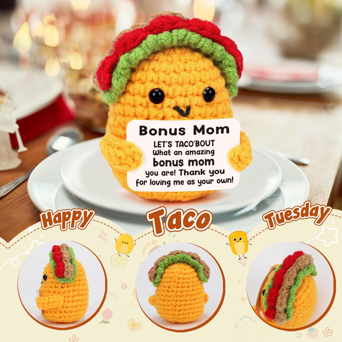 Birthday Gifts for Stepmom Bonus Mom Christmas Funny Gift from Daughter, Mothers Day Stepmom Birthday Gifts Ideas from Son - Han