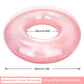 Moko Swim Rings With Glitter, 70Cm Diameter Inflatable Pool Float Swimming Pool Float Tube Round Shaped Swimming Tube Water Fun