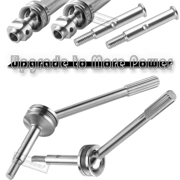 Rcarmumb RC Upgrades Part Rear Drive Shaft CVD Front Axles for 1/10 Rustler VXL 2WD/Slash VXL 2WD/Stampede VXL 2WD/Hoss VXL 2WD,