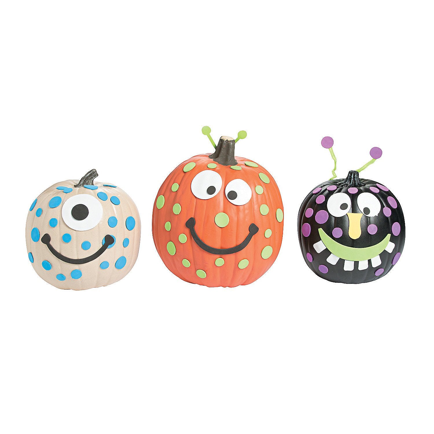Foam Monster Pumpkin Decorating Craft Kit 12  Crafts for Kids and Fun Home Activities