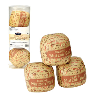 Rite Lite Passover Set Of 3 Juggling Matzah Balls With Matzo D  Cor For Pesach Holiday And Seder