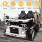 POSTACK 24V 8Ah Ride on Dump Truck with Electric Dump Bed, Ride on Construction Vehicle, 4WD Kids Electric Car with Remote Contr