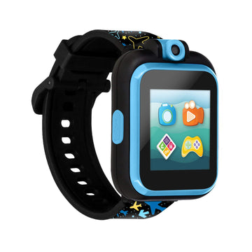 Kids Smartwatch Playzoom 2 With Swivel Selfie Camera, Stem Learning, 20+ Games, Audio Bedtime Stories, Store Music For Kids Toddlers Boys Girls Airplane And Star Print