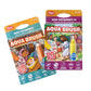 Kangatoys Aqua Brush 2 Pack Of The New Testament Color With Water Activity Book, Bible School, Preschool, Elementary, Primary, C