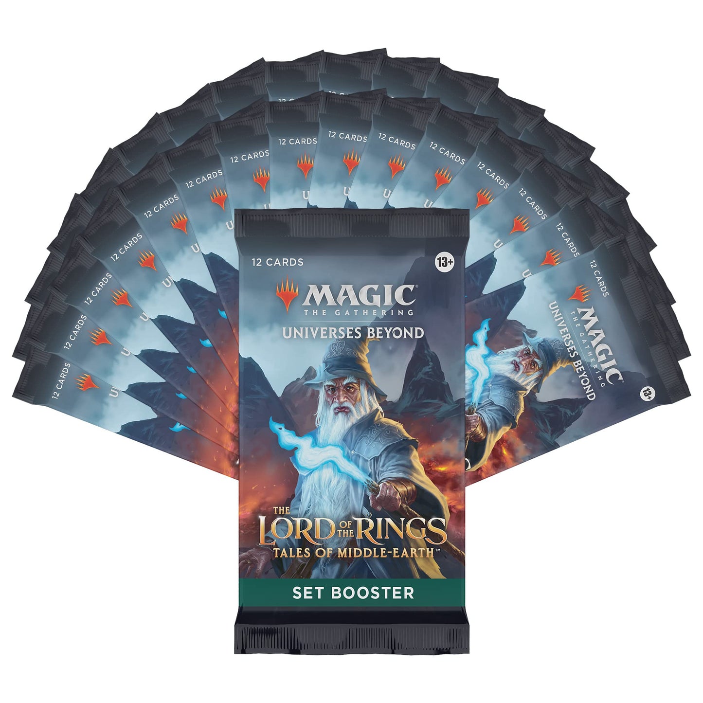 Magic The Gathering Tales of Middle-Earth Set Booster Box - 30 Packs (360 Cards) - Various - Model D15230000