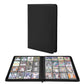 enhanced 1000+ Pockets Trading Card Binder  16-Pocket Ringless Side-Loading Album for TCG  MTG  Lorcana  Sports & Standard-Size Cards (Black2)
