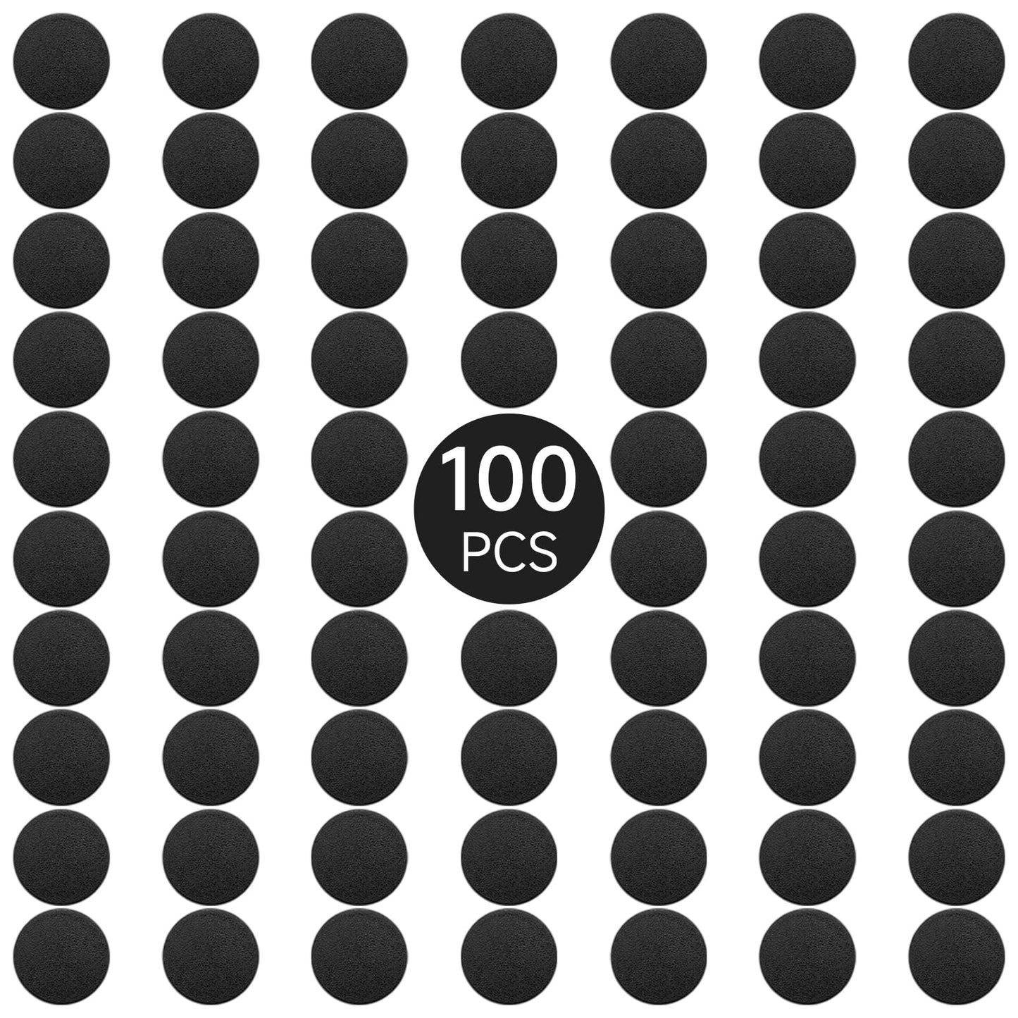 DisplayMore 100Pcs Round Plastic Model Bases 32mm for Gaming Miniatures or Wargames Role Playing Board Game Figure Toy (100PCS-3