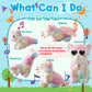 Colorful Plush Robot Cat Stuffed Animal Interactive Cat Robot Toy, Robotic Cat Barking Meow Kitten Touch Control, Animated Kitty Cat Pet, Robot Kitty Toy For Baby Birthday H:12'