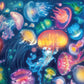 Buffalo Games - Eduard - Jellyfish Fantasy - 1500 Piece Jigsaw Puzzle For Adults Challenging Puzzle Perfect For Game Nights - Finished Size Is 38.50 X 26.50
